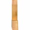 Ekena Millwork Portland Rough Sawn Timber Gable Bracket, Western Red Cedar, 36"W x 21"H x 4"D x 6"F, 14/12 Pitch GBW036X21X0406POR00RWR - alternate 2